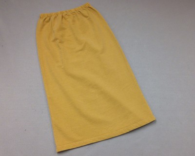 Wms Long Slit Skirt Chamois